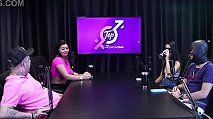 Duas safadas ficam peladas mostrando o peito e a buceta gostosa - novinhos da imperium sheer red