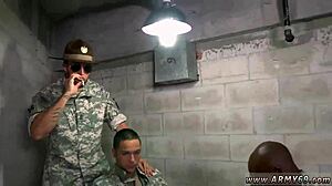 Boys In Military Wanking First Time