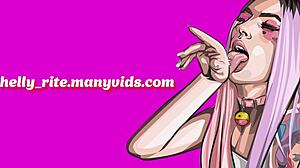 Cute tattooed girl loves anal play with realistic dildo 😍