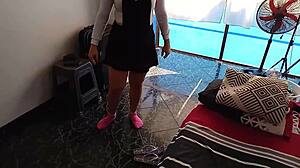 I Discover Stepdaughter Sending Nude Photos, Fill Her Ass With Cum To Keep Secret