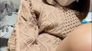 Asian Babe's Wet Pussy From Intense Fingering