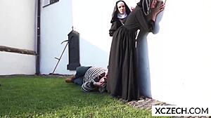 Two czech nuns lesbian scene