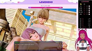 Harem Hotel: Vtuber érzéki kalandja itt nem áll meg... BDSM és anális vonzerő neki