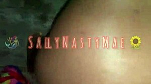 I'm bent over outdoors taking big black cock doggystyle for locals