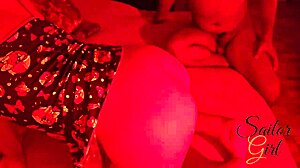 i'm the moreno fuckin my white wife in the bedroom, she's cum coverd n sexy... sailor girl