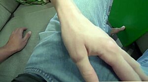 My redhead busty milf stepmom blows me