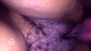 busty milf claudine gets her tits sucked and doggystyle fucked hard by a big black cock on camera, leading to intense orgasms