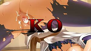 KOF parody: This of course is not true, fighting kings go as far as having sexual intercourses