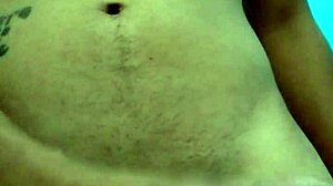 horny guy masturbates solo to cumshot