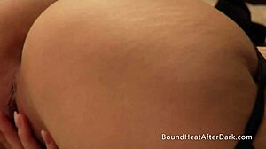 Femdom in particular has the upper hand over her submissive as she spanking him and his bare ass