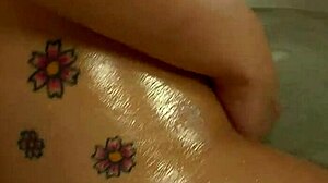 I love watching this busty asian slut strip and cum hard.