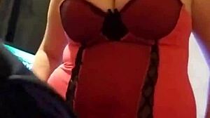 dirty blonde slut caught cheating with a big cock in secret