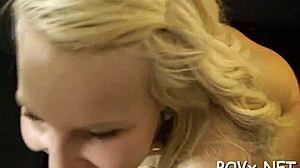 lustful honey showers then enjoys hot sex with sucking and assfucking 😍