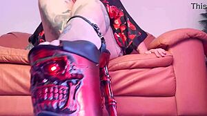 stepping into glamour, i discover my heels' charisma