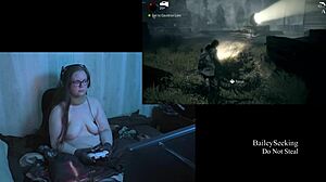 Why is Alan Wake naked in this playthrough?