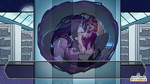 Want to see Jan and Anna Love sucking tits and muff diving?