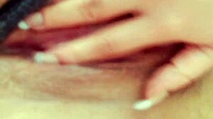 Latina Whore Masturbates Wet Pussy for Boyfriend