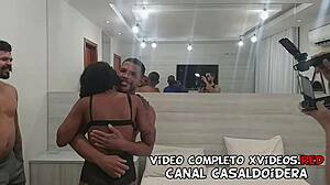 Novinha's First Double Penetration