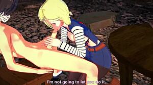android 18 sucking and fucking in pov
