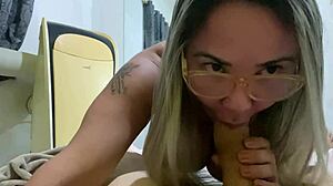 Young Brazilian Girl Makes Him Lick Her Big Clit And Ass In Homemade Scene.
