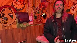 Gay Emo Twink Strokes Punk Balloon Fetish Solo