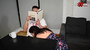 Fucking My Neighbor In The Dining Room