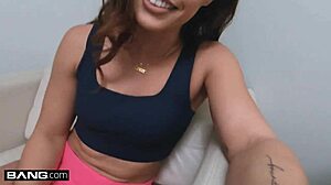 big booty brunette kelsi monroe fucks hard a big black cock in close-up