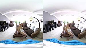 isabella lui feels intense pleasure from anal masturbation and sex in vr