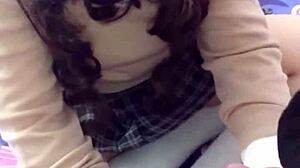 i watched these 18 year old mexican students getting fucked in uniform by a fifty year old guy with big tits and anal