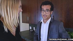 Blonde cutie natalia starr takes monster cock deep 😍