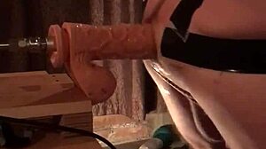 Does it feel so good with that dildo?