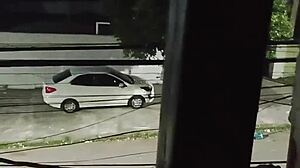 fode com amante no carro, volta sorridente cheia de porra.