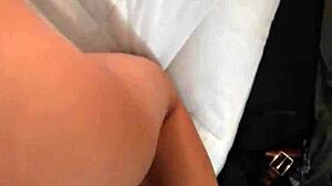 Lillie warner performs street blowjob on bruno dickenz, leading to intense cumshot in amateur reality scene.