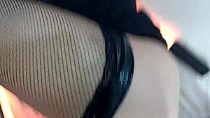 Hot witch on Halloween filled with cum by stranger!