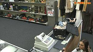 i can’t stop banging this hot latina stewardess at the pawn shop.