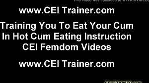 We are going to make you eat your own cum