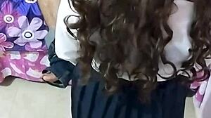 homemade latina niece gets her tight pussy fucked hard for a week 😈