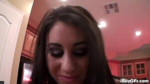 whitney steven showing her big tits and giving blowjob.