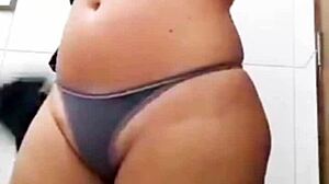 Mirelladelicia says, 'Watch my big ass twerk and masturbate.'