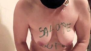 hey, french bdsm slave masturbatin' all alone 😏