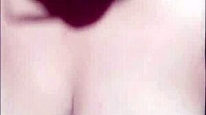 Stepsister fantasizes stepbrother sex while touching herself