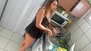 Behind the scenes with Sarah Rosa in a spicy Latina vlog