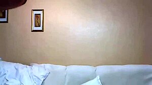 extremely hot blonde getting fucked by a muscular guy with a long penis