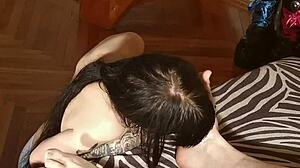 I just love licking his feet while talking dirty.