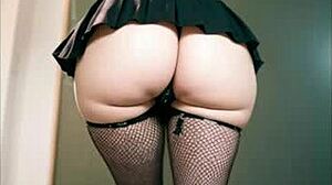 in this ai-generated hentai story, a character with huge boobs embarks on an erotic adventure filled with tit play