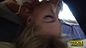 Hey, this babe toys herself then gets anal fucked hard