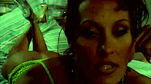 Short Haired Tan Wife in Solo Play