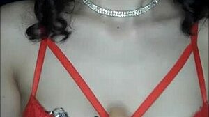 Teen brunette masturbates her perfect wet body. 😍