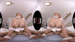 in virtual taboo, cosplay girl gets anal fucked in pov