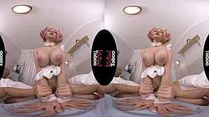 in virtual taboo, cosplay girl gets anal fucked in pov